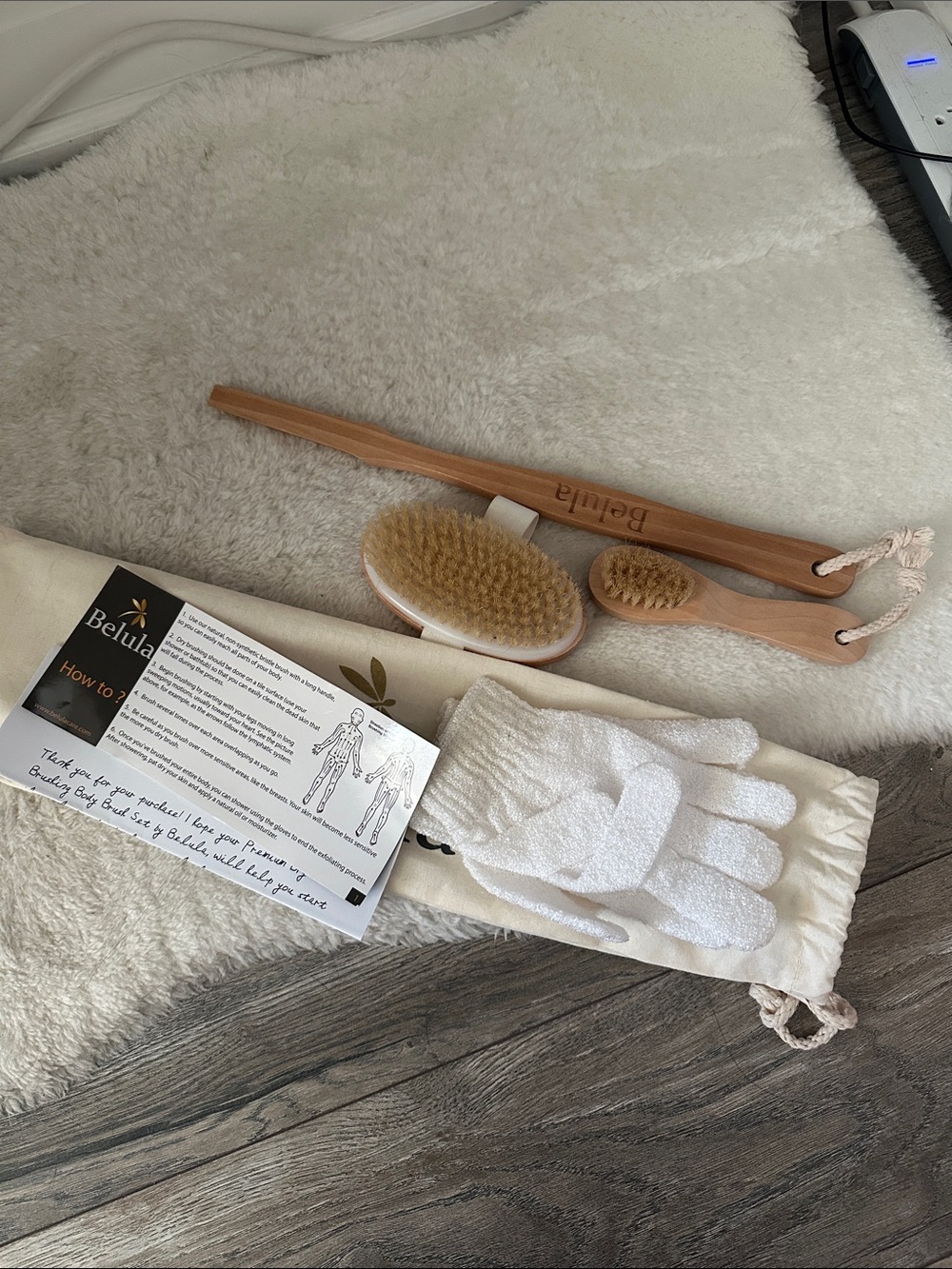 Brand New Dry Brushing Set